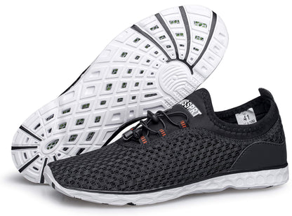 DOUSSPRT Men's Water Shoes Quick Drying Sports Aqua Shoes