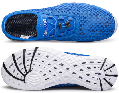 DOUSSPRT Men's Water Shoes Quick Drying Sports Aqua Shoes