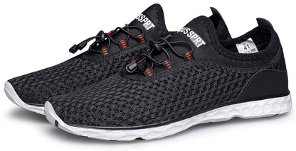 DOUSSPRT Men's Water Shoes Quick Drying Sports Aqua Shoes