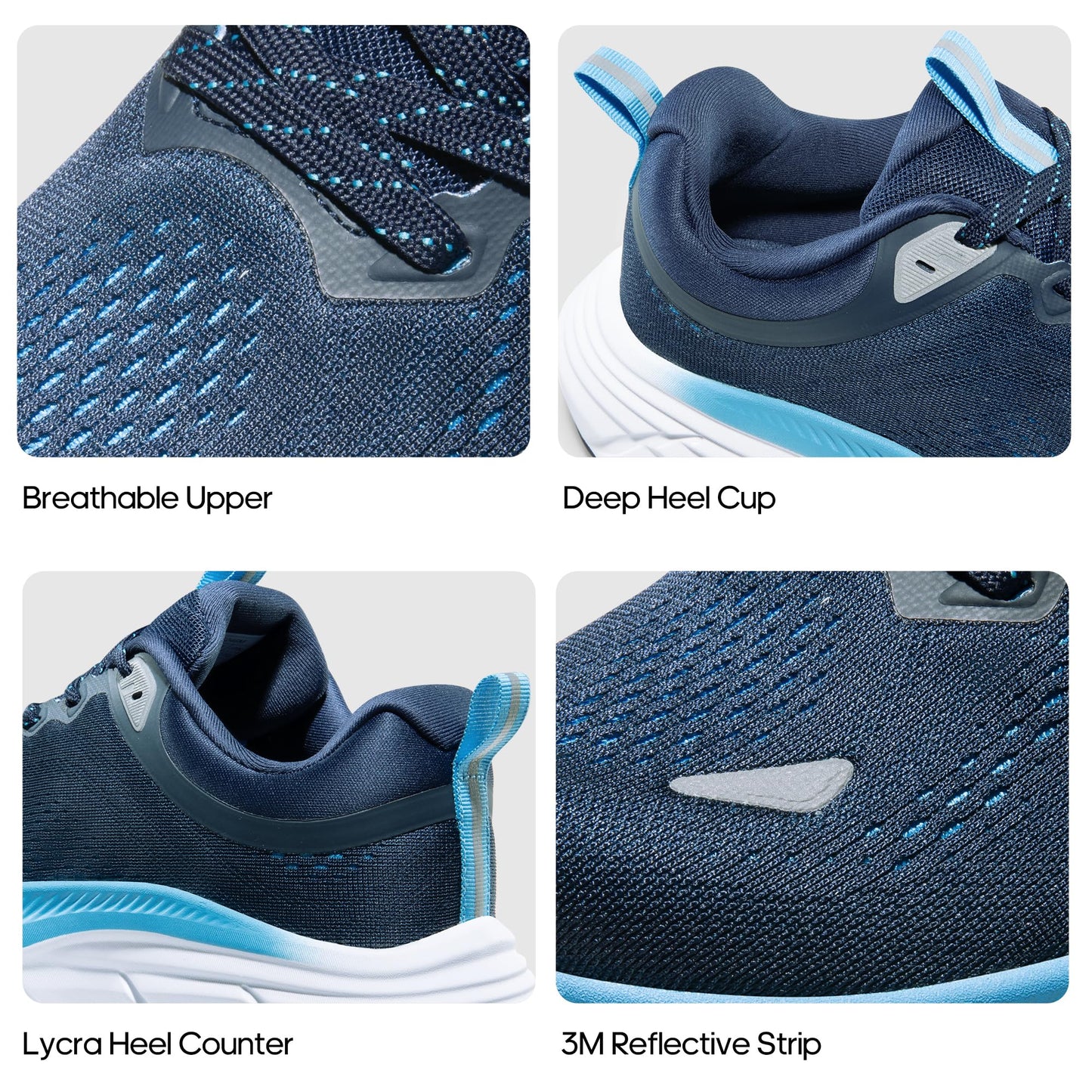 NORTIV 8 Men's Running Walking Tennis Shoes ActiveBreeze Non-Slip Athletic Gym Workout Jogging Comfortable Cushioning Fashion Sneakers