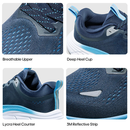 NORTIV 8 Men's Running Walking Tennis Shoes ActiveBreeze Non-Slip Athletic Gym Workout Jogging Comfortable Cushioning Fashion Sneakers