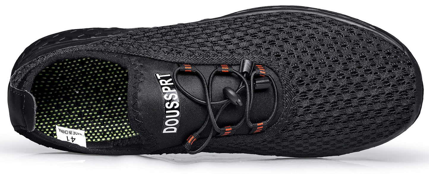 DOUSSPRT Men's Water Shoes Quick Drying Sports Aqua Shoes