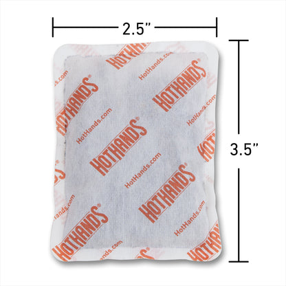 HotHands Body & Hand Super Warmers - Long Lasting Natural Odorless Air Activated Warmers - Up to 18 Hours of Heat - 10 Individual Warmers