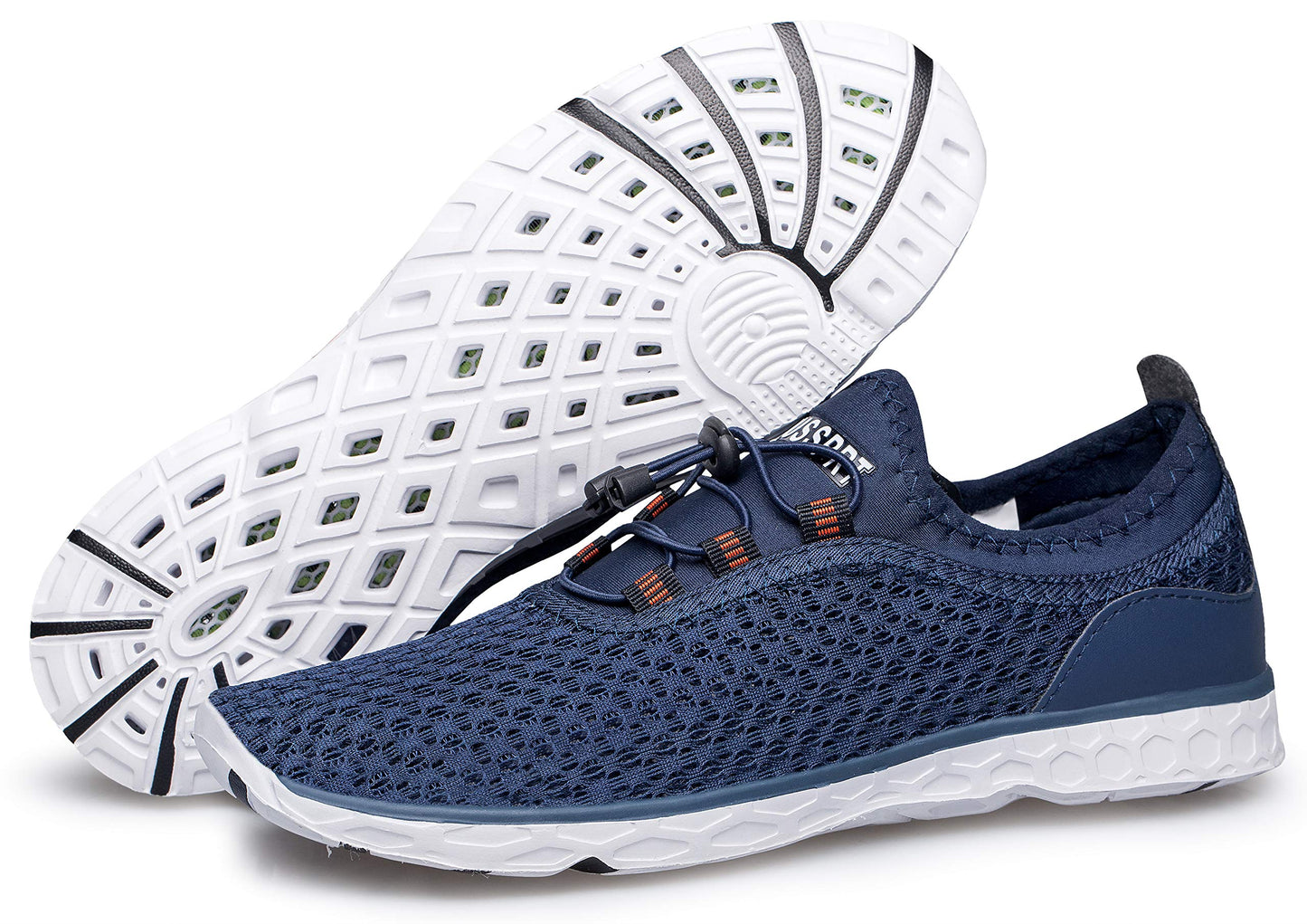 DOUSSPRT Men's Water Shoes Quick Drying Sports Aqua Shoes