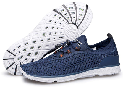 DOUSSPRT Men's Water Shoes Quick Drying Sports Aqua Shoes
