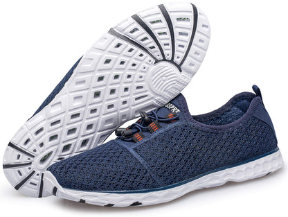 DOUSSPRT Men's Water Shoes Quick Drying Sports Aqua Shoes