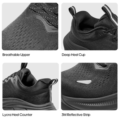 NORTIV 8 Men's Running Walking Tennis Shoes ActiveBreeze Non-Slip Athletic Gym Workout Jogging Comfortable Cushioning Fashion Sneakers