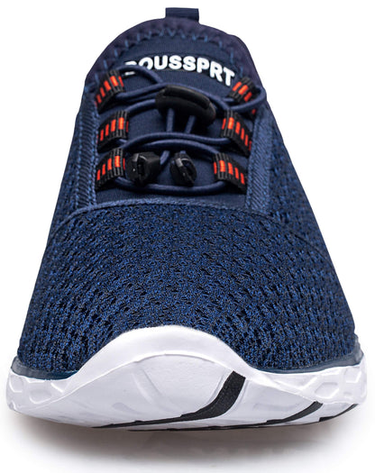 DOUSSPRT Men's Water Shoes Quick Drying Sports Aqua Shoes