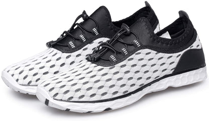 DOUSSPRT Men's Water Shoes Quick Drying Sports Aqua Shoes