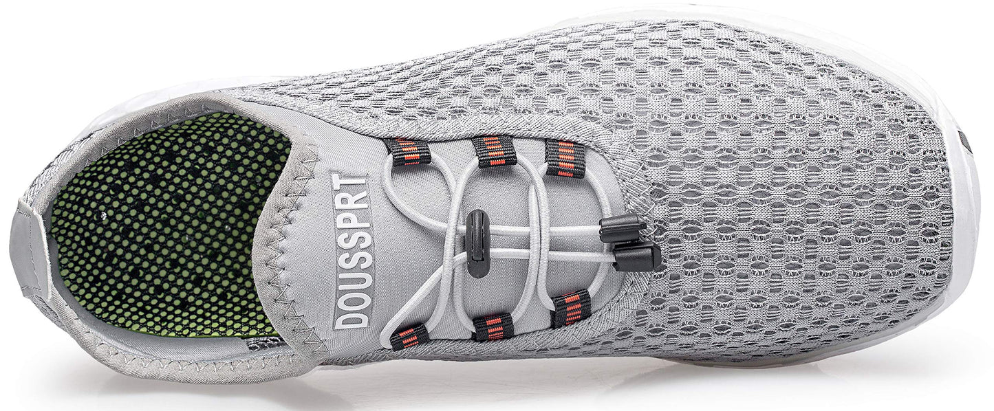 DOUSSPRT Men's Water Shoes Quick Drying Sports Aqua Shoes