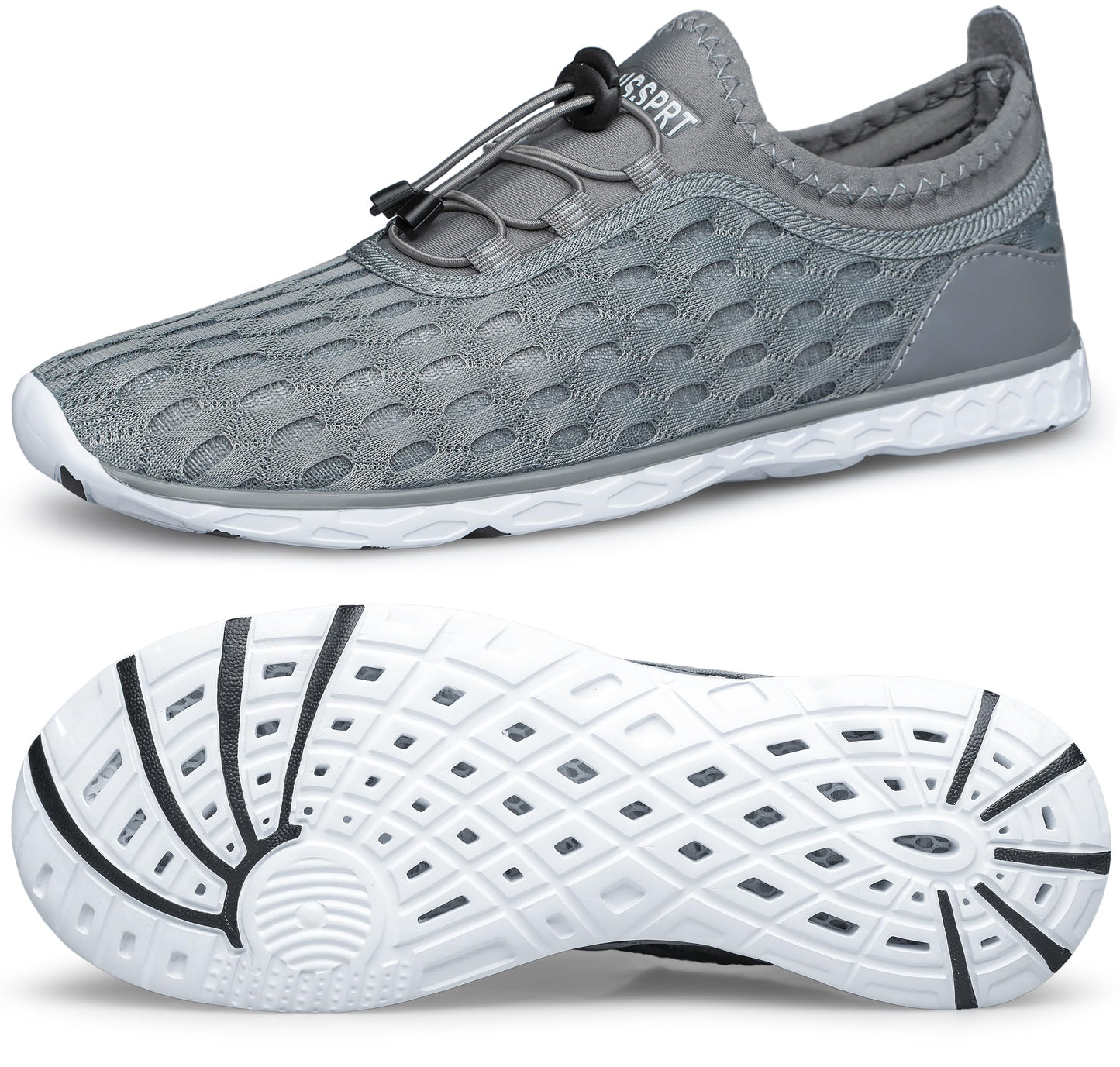 DOUSSPRT Men's Water Shoes Quick Drying Sports Aqua Shoes