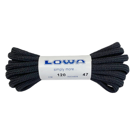 Boot Laces - Black/Black by LOWA