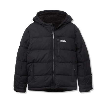 Eddie Bauer Boys Classic Down Hooded Jacket product image