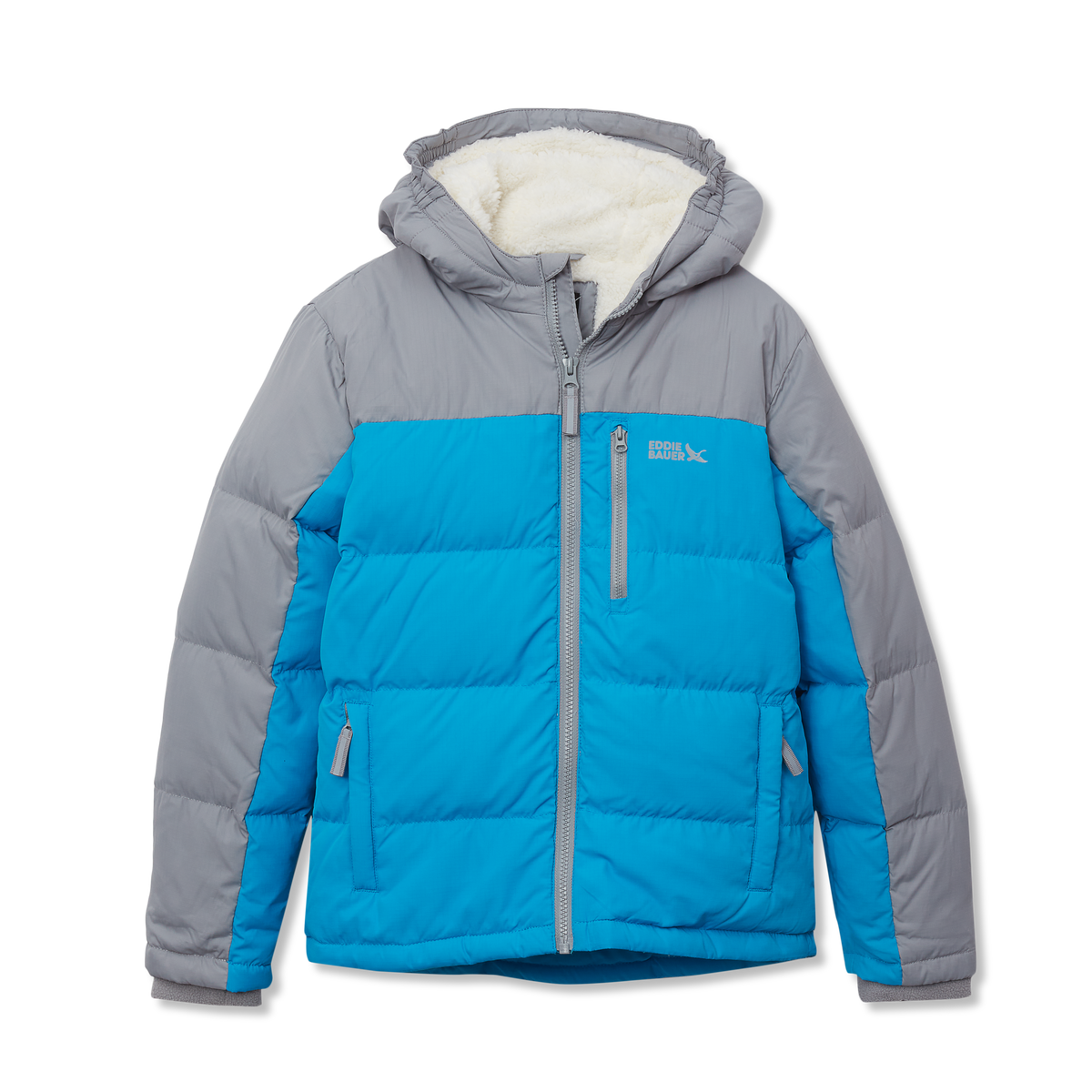 Eddie Bauer Boys Classic Down Hooded Jacket alternate view 3