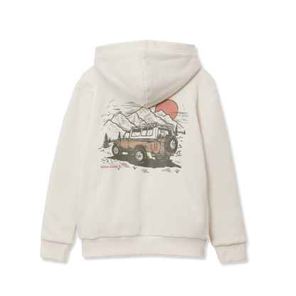 Eddie Bauer Boys Camp Fleece Faux Shearling-Lined Hoodie alternate view 4