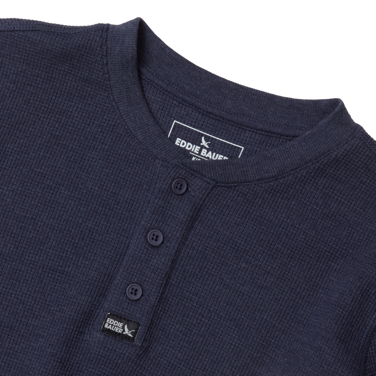 Eddie Bauer Boys Basin Thermal Henley alternate view 2