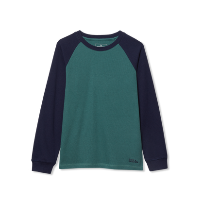 Eddie Bauer Boys Graphic Long-Sleeve Thermal Crew alternate view 2