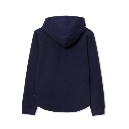 Eddie Bauer Boys Basin Thermal Hooded Button Down alternate view 3
