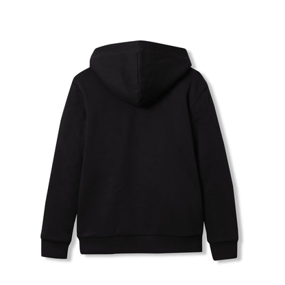 Eddie Bauer Boys Camp Fleece Faux Shearling Hoodie alternate view 1