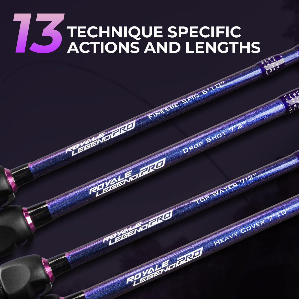 KastKing Royale Legend Pro Spinning Fishing Rod and Reel Combo product image 6