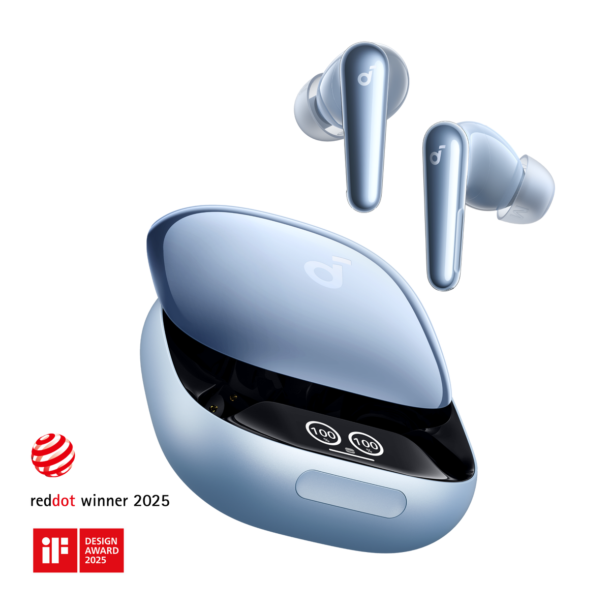 soundcore Liberty 4 Pro | Noise Cancelling True-Wireless Earbuds Blue