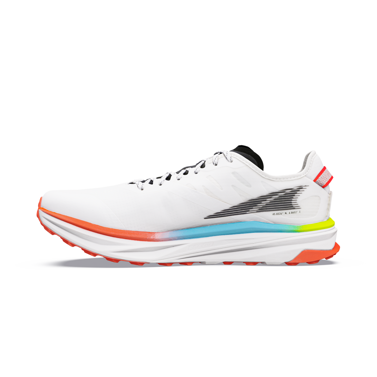 Altra Men's Mont Blanc Carbon - White/Black/Fiery Coral - image 4