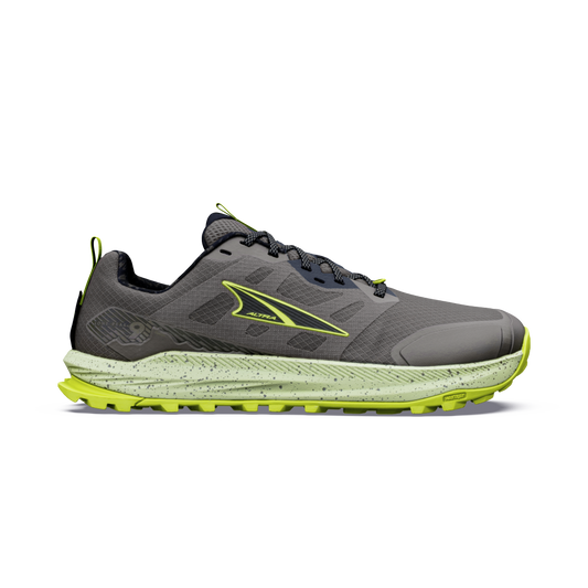 Altra Men's Lone Peak 9 - Dark Gull Gray/Black/Lime