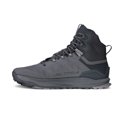 Altra Men's Lone Peak 9 Waterproof Mid - Black/Gray - image 4