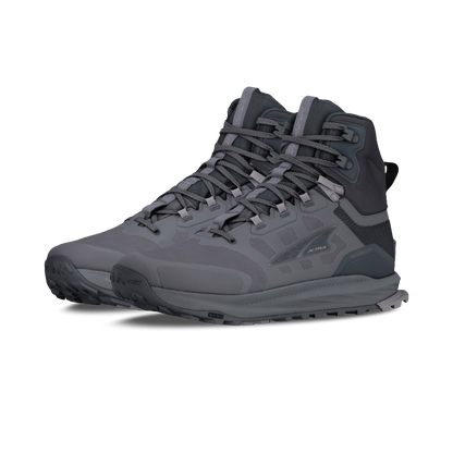 Altra Men's Lone Peak 9 Waterproof Mid - Black/Gray - image 5