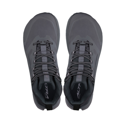 Altra Men's Lone Peak 9 Waterproof Mid - Black/Gray - image 6