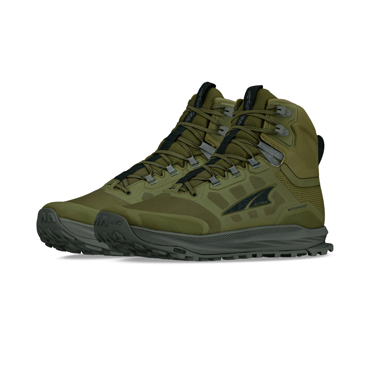 Altra Men's Lone Peak 9 Waterproof Mid - Green - image 5