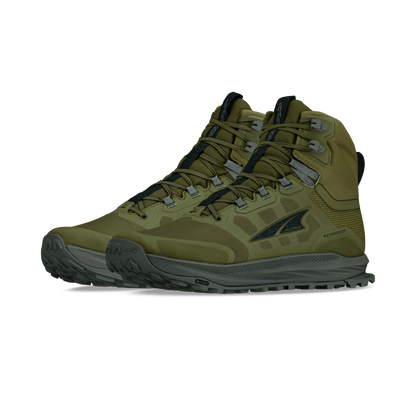 Altra Men's Lone Peak 9 Waterproof Mid - Green - image 5
