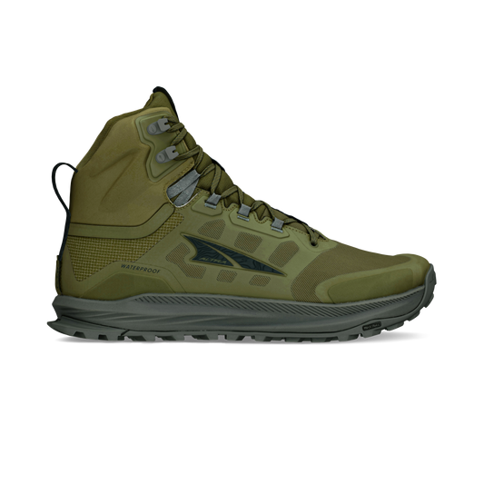Altra Men's Lone Peak 9 Waterproof Mid - Green