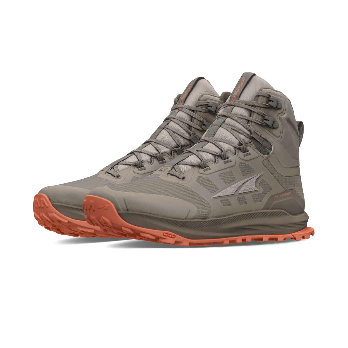 Altra Men's Lone Peak 9 Waterproof Mid - Brown/Taupe - image 5