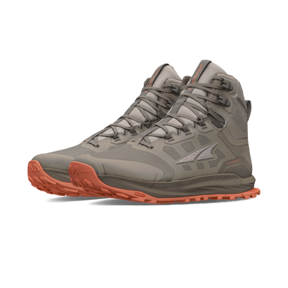 Altra Men's Lone Peak 9 Waterproof Mid - Brown/Taupe - image 5