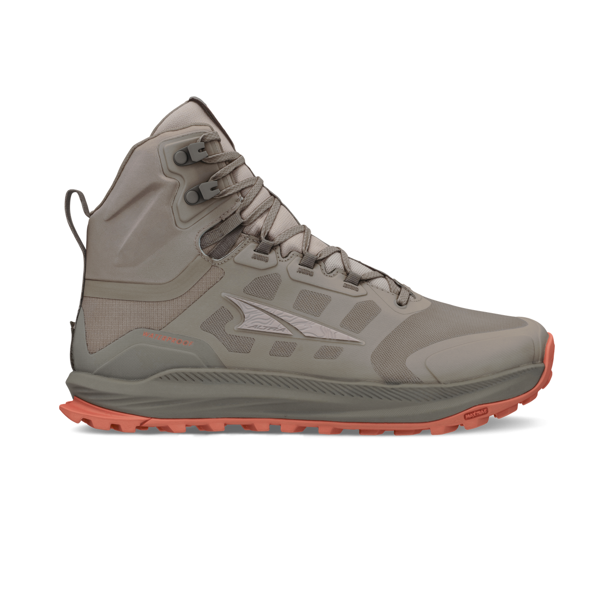 Altra Men's Lone Peak 9 Waterproof Mid - Brown/Taupe