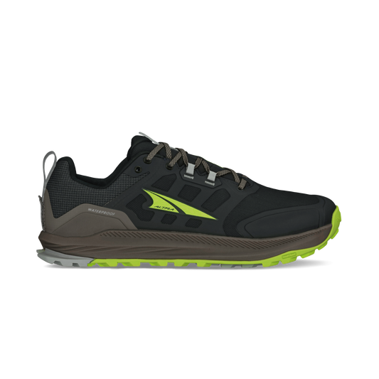 Altra Men's Lone Peak 9 Waterproof Low - Lime/Black