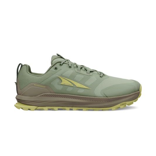 Altra Men's Lone Peak 9 Waterproof Low - Green