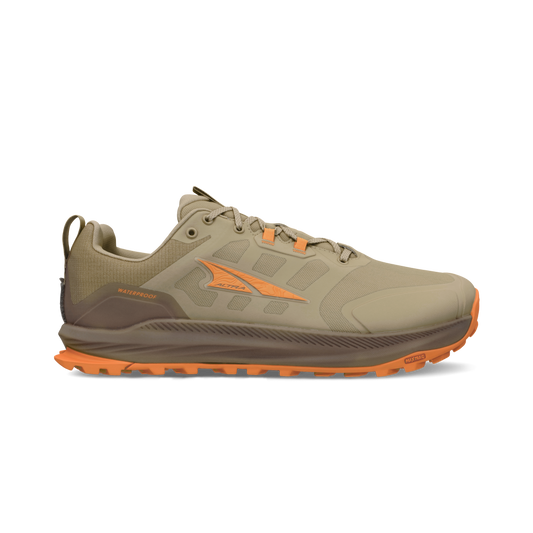 Altra Men's Lone Peak 9 Waterproof Low - Brown