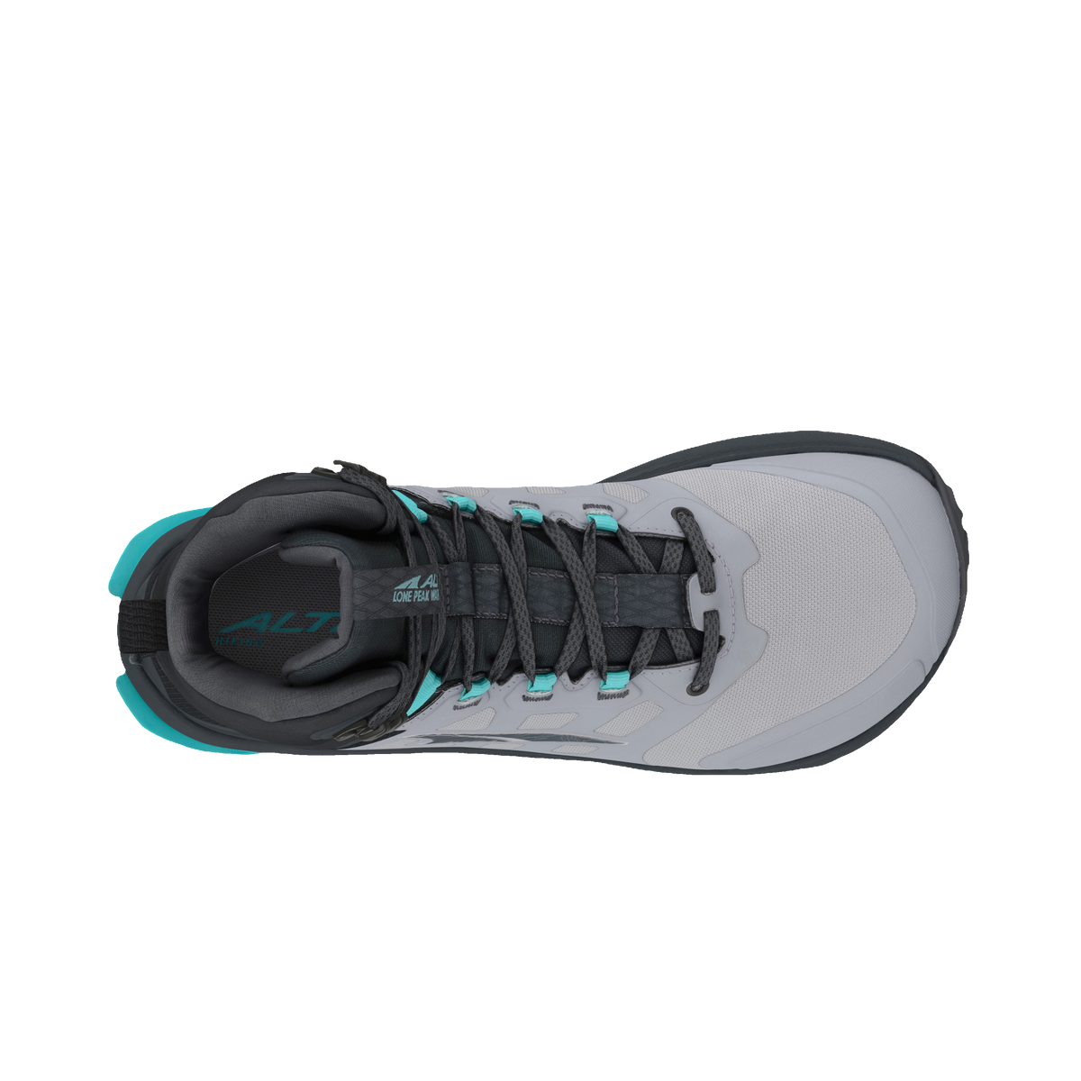 Altra Women's Lone Peak 9 Waterproof Mid - Black/Gray - image 3
