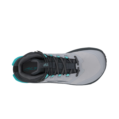Altra Women's Lone Peak 9 Waterproof Mid - Black/Gray - image 3