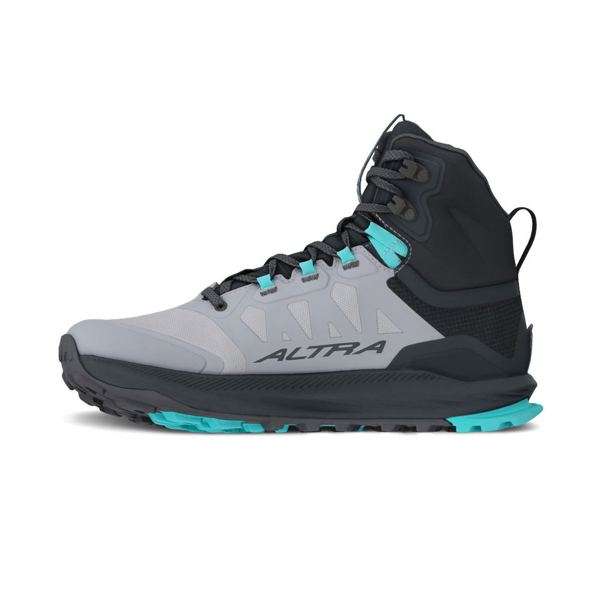 Altra Women's Lone Peak 9 Waterproof Mid - Black/Gray - image 4