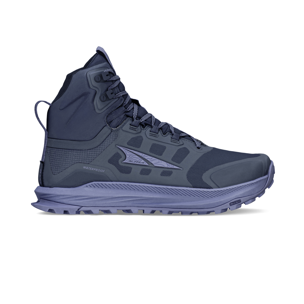 Altra Women's Lone Peak 9 Waterproof Mid - Dark Blue