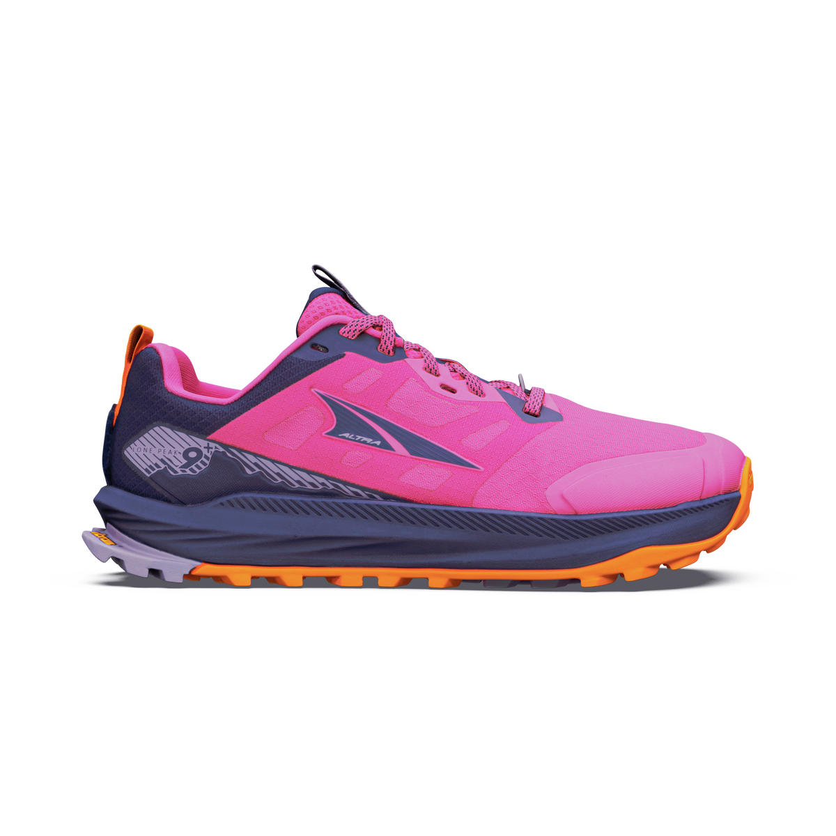 Altra Women's Lone Peak 9+ - Purple/Orange