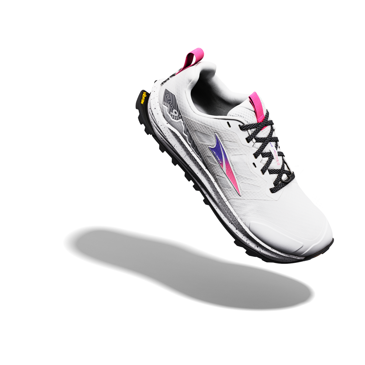 Altra Women's Lone Peak 9+ - Vaporous Grey/Pink - image 6