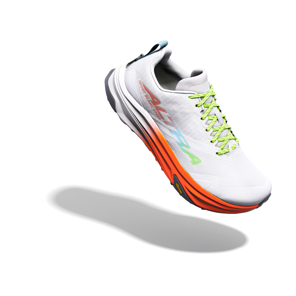 Altra Men's Mont Blanc Speed - White/Fiery Coral/Blue - image 6