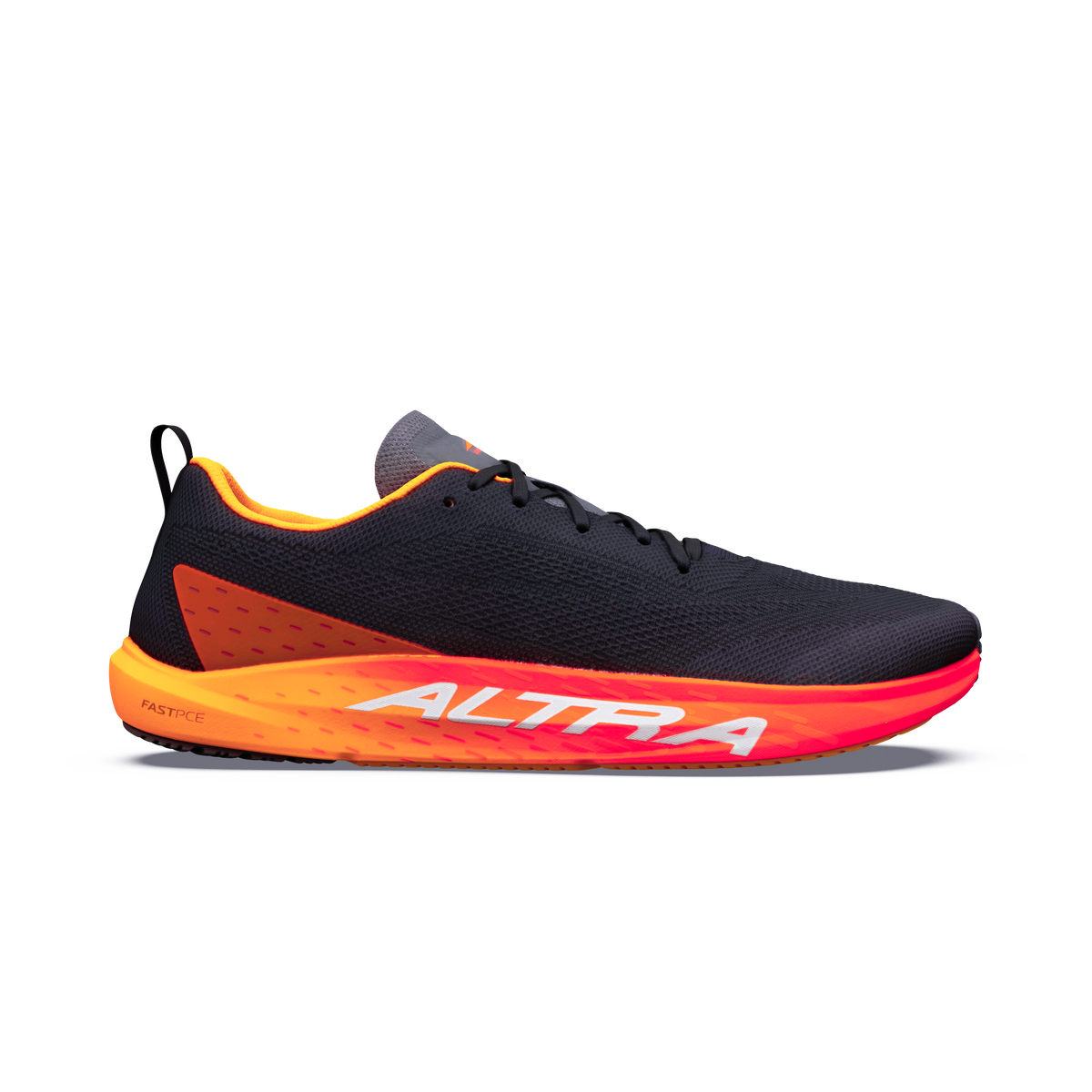 Altra Men's Vanish Pulse - Black/Silver/Orange Pop