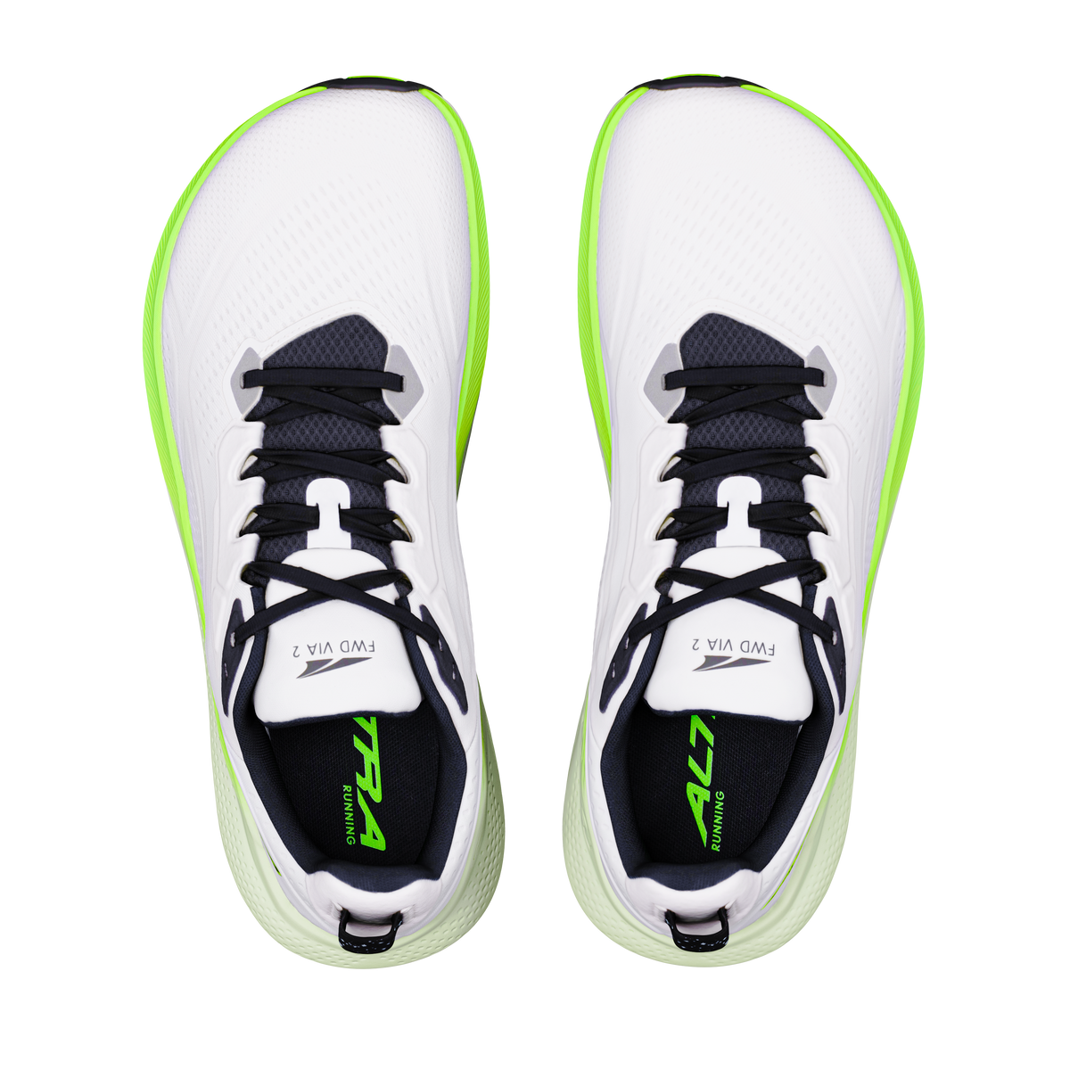 Altra Men's FWD VIA 2 - White/Black/Green Gecko - image 2