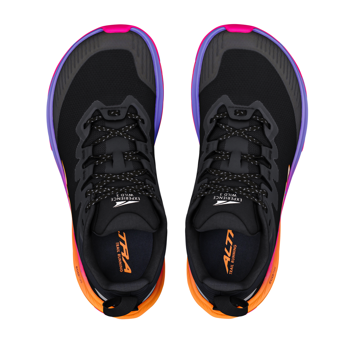 Altra Women's Experience Wild 3 - Black/White/Pink Glow - image 2