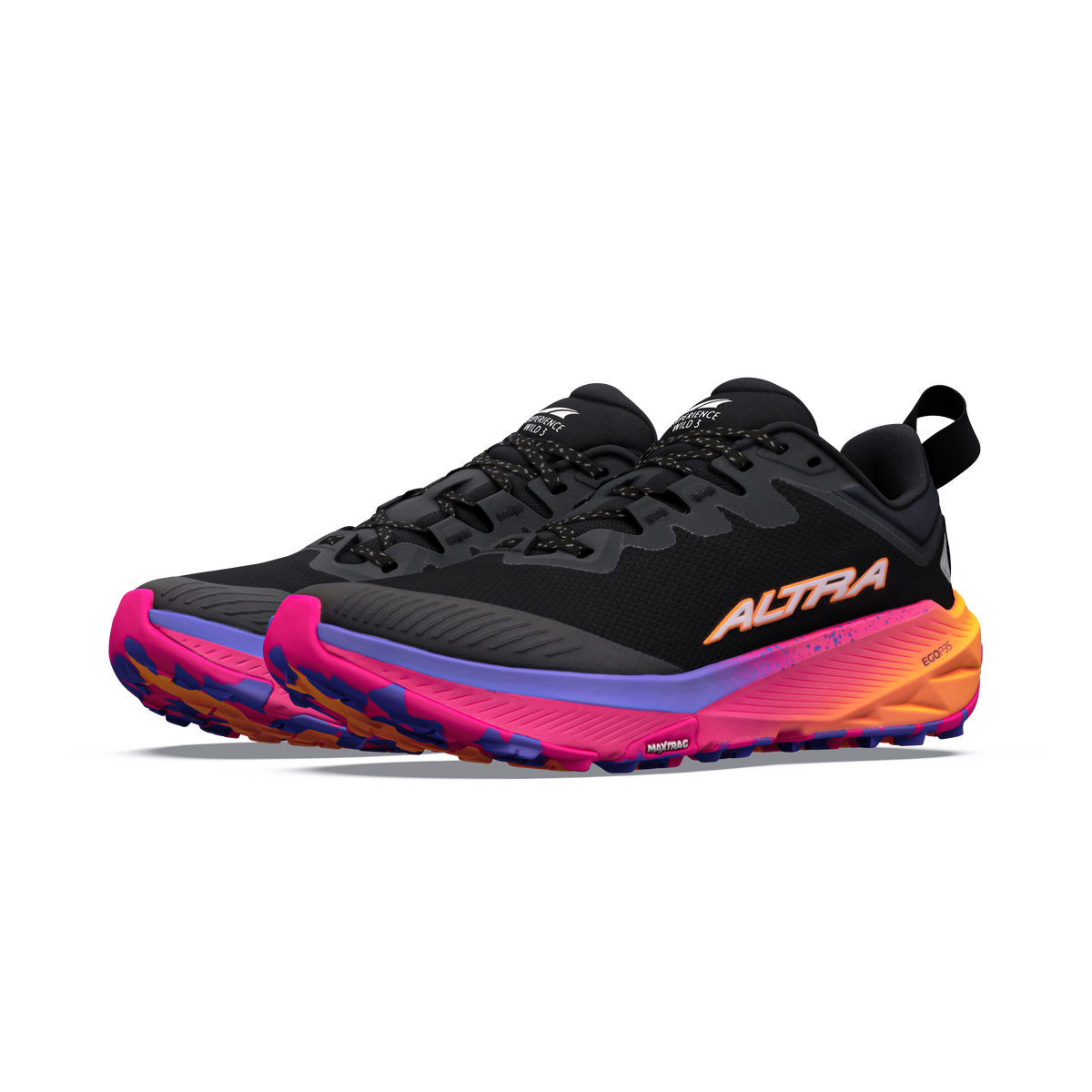 Altra Women's Experience Wild 3 - Black/White/Pink Glow - image 5
